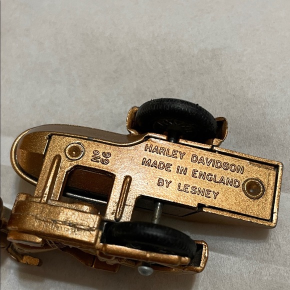 Vintage Lesney Matchbox Harley Davidson with sidecar #66 - Picture 8 of 8